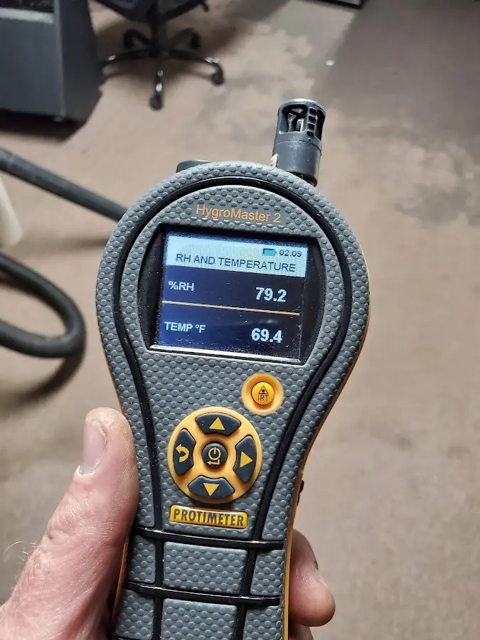 Moisture meter humidity assessment for Fire & Smoke Damage Restoration in Upper Darby